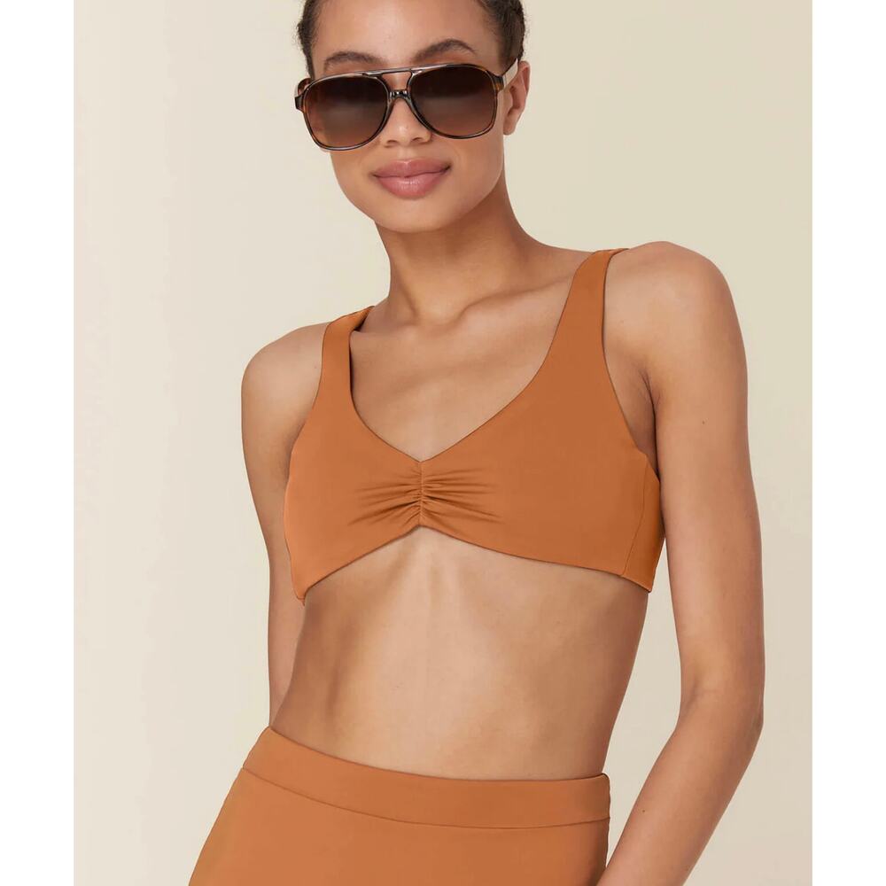 Andie Swim Evergreen The Honolulu Top Swimsuit NWT Size XS